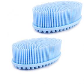 2 in 1 Face & Body scrub Gentle silicone body brush