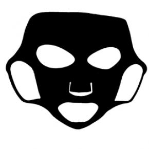Silicone Mask Cover -black