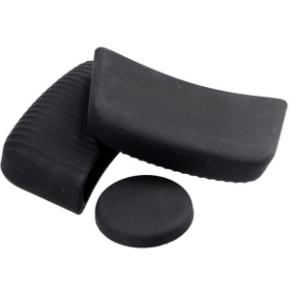 Black Silicone Pan Handle Sleeve Set