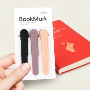 Zeotai 3pcs Silicone Book Marks Cute Unique Book Markers for Reading, Reading Accessories Gifts for Book Lovers