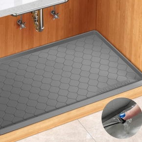 silicone under sink mat