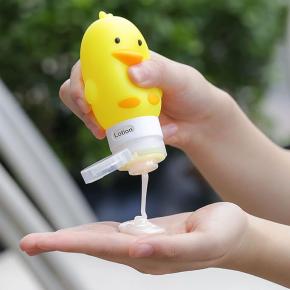 2025 Upgraded Cute Cartoon Travel Cosmetics Silicone Packaging Box