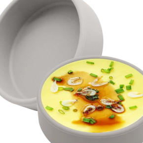 Hot Silicone Egg Pans Dishwasher Safe Foldable Molds Reusable BPA Free Egg Makers Microwave Cooking  Accessories