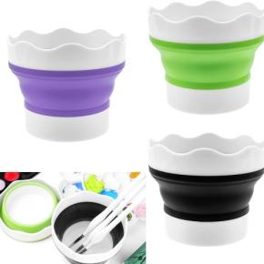 Silicone Foldable Painting Water Cup