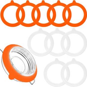 Bottle and Can Lid Silicone Sealing Ring Silicone Can Gasket Leak Proof Sealing Silicone Gasket