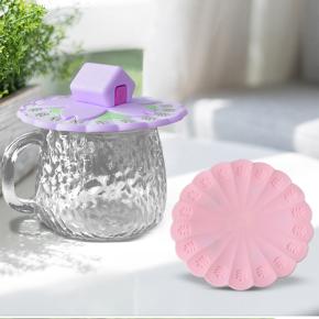 Food-Grade Silicone Universal Dustproof Water Cup Lid Accessory - Heat-Resistant Cover for Glasses & Mugs