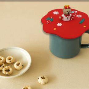 Custom Cute Cartoon Silicone Cup Lid - Universal for Milk Tea/Mug/Teacup | Dustproof Leak-Proof