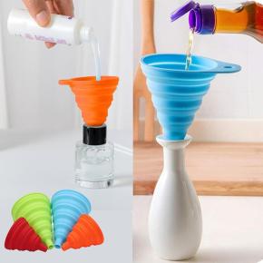 Food-Grade Silicone Collapsible Funnel - Portable