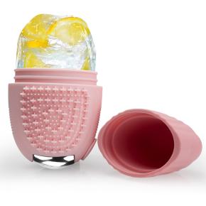 Multi-Functional Silicone Ice Cube Tray & Capsule Ice Roller - For Facial Massage, Icing & Skincare