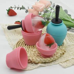 Silicone Ice Cube Tray & Skincare Ice Mold - For Facial & Eye Icing, Beauty Massage & Ice Making