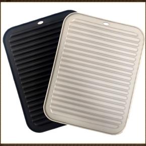 Silicone Draining Mat for Kitchen, Non-Slip Mat for Cutting Board Sink