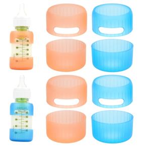 Silicone Baby Bottle Cover Anti-Fall Protective Case