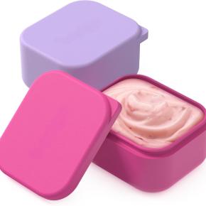 New Silicone Food Container, Divided Compartment Lunch Box, Reusable Silicone Bento Box for Kids' Lunch and Dinner