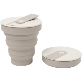 Silicone Coffee Cup, Beverage Cup, Shatterproof Water Cup for Outdoor Travel