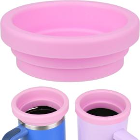 Silicone Cup Sleeve for Cold Drink Cups, Various Styles of Silicone Holders & Lids for 30/40oz Tumblers