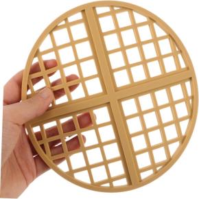 Creative Square Silicone Coaster, Non‑Slip & High Temperature Resistant Kitchen Pot Holder, Food‑Grade Table Anti‑Scald Heat Insulation Pad, Tea Cup Mat       