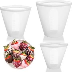 Silicone Measuring Cup with Scale, Household High Temperature Resistant Measuring Cup, Multi-Purpose Rice & Oil Measuring Cup, Kitchen Baking Tool
