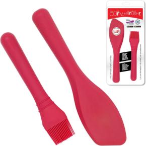 Silicone Cream Scraper, Integrated Silicone Spatula, Cake Cream Spatula, Baking Tool