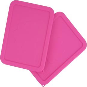 Food Grade Silicone Box Lid, Dustproof and Fresh-Keeping Silicone Lunch Box Cover