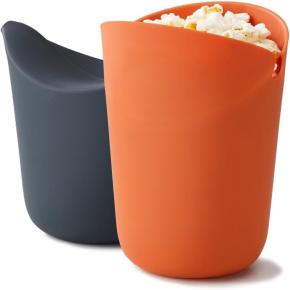 New Silicone Popcorn Bowl, Foldable Silicone Popcorn Bucket, Microwave Popcorn Bowl Storage Bucket
