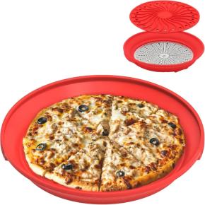 Food-grade silicone serving plates and dinner plates, suitable for oven and microwave use. Ideal for hot and cold dishes, steamable, bakeable, shatterproof and easy to clean.