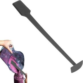 Silicone scraper, jam spatula, double-ended jam scraper spoon, household double-ended mixing spoon and small spoon for kitchen use.