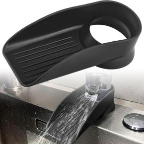 Household Silicone Faucet Extender, Universal Water Outlet, Splash-Proof for Bathroom Sink