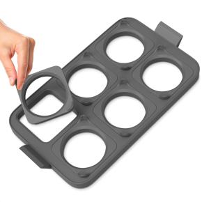 Food Grade Silicone Fried Egg Mold, Reusable Egg Cooking Tool for Home