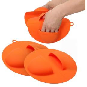 Silicone Gloves, Outdoor BBQ Silicone Heat Resistant Gloves