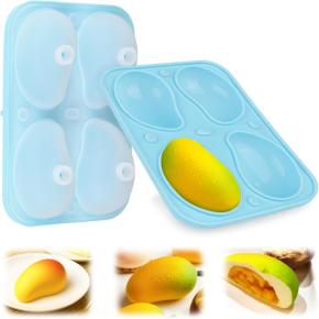 Mango Silicone Mold Mousse Cake Mold Suitable for Making Muffins, Chocolate and Ice Cream
