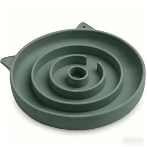 Premium Food-Grade Silicone Slow Feeder Dog Bowl - Anti-Choke, Anti-Bloat Design for Fast Eaters