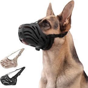 New Adjustable Dog Muzzle, Bite-Proof, Anti-Barking & Anti-Scavenging, S/M/L Sizes, Anti-Bite Pet Mouth Cover