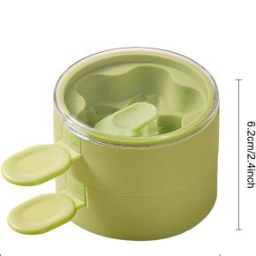 Food Grade Silicone Popsicle Ice Cream Mold, Popular Household Ice Lolly Ice Cube Making Tray Box