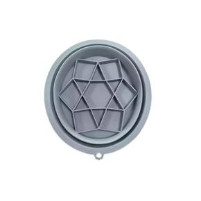 Ice Compress Folding Facial Basin, Skincare Ice Facial Wash Basin, Portable Home Silicone Ice Tray Collapsible Basin
