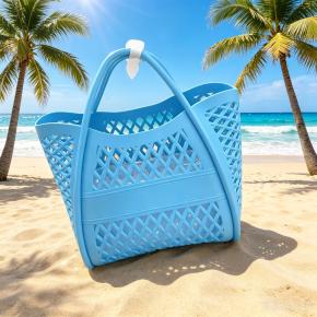 Jelly bag, handbag, silicone hollow out basket bag, picnic bag, shopping basket, PVC beach bag, wash bag, bath basket