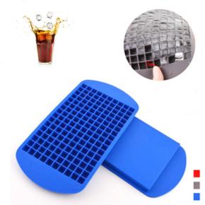 160-grid silicone ice cube tray mold, commercial small ice box, DIY ice making & chocolate mold, food-grade silicone mold