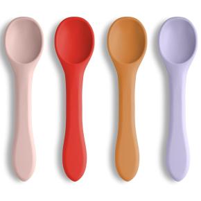 Soft Silicone Baby Feeding Spoon | Food Grade, For Newborn Milk, Water & Rice Cereal