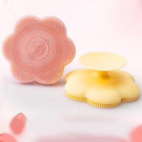 Flower Silicone Facial Cleansing Brush for Pore & Blackhead Cleansing