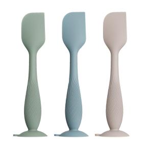 Silicone Baby Ointment Applicator, Diaper Rash Spatula with Suction Cup, Butt Cream Applicator for Infant