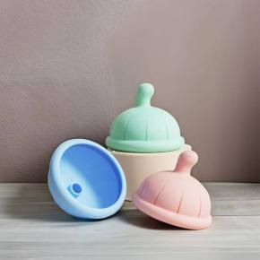 Silicone Baby Burper & Chest Percussor, Drum Pressure Anti-Spitting-Up Burping Tool, Infant Mucus Clearing Patting Device for Newborns & Toddlers