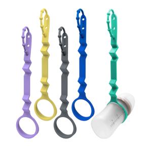 Silicone Anti-Lost Strap, Baby Pacifier Clip & Bottle Strap, Anti-Lost Chain for Baby Bottle