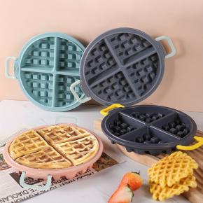 Silicone Waffle Baking Tray, Household Baking Tool, Cake Mold for Air Fryer & Oven