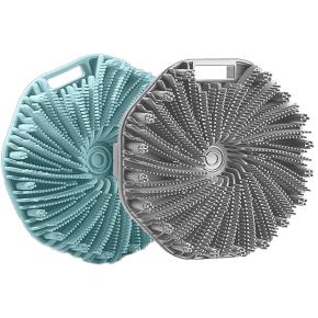 Silicone Exfoliating Body Brush with Non-Slip Design, for All Skin