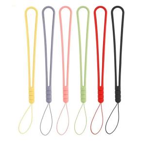 Universal Soft Silicone Phone Lanyard, Multi Purpose Anti Lost Neck Strap, Compatible with Cell Phones, ID Badge Cards, Keys, Cameras, Portable Daily Hanging Strap