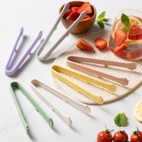 Besafe Kitchen Cute Paw-Shaped Mini Multi-Purpose Silicone Food Tongs Clip for for Food, Snacks, Cake, Bread & Ice Cubes